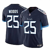 Men & Women & Youth Tennessee Titans #25 Xavier Woods Navy 2025 F.U.S.E. Vapor Limited Stitched Jersey,baseball caps,new era cap wholesale,wholesale hats